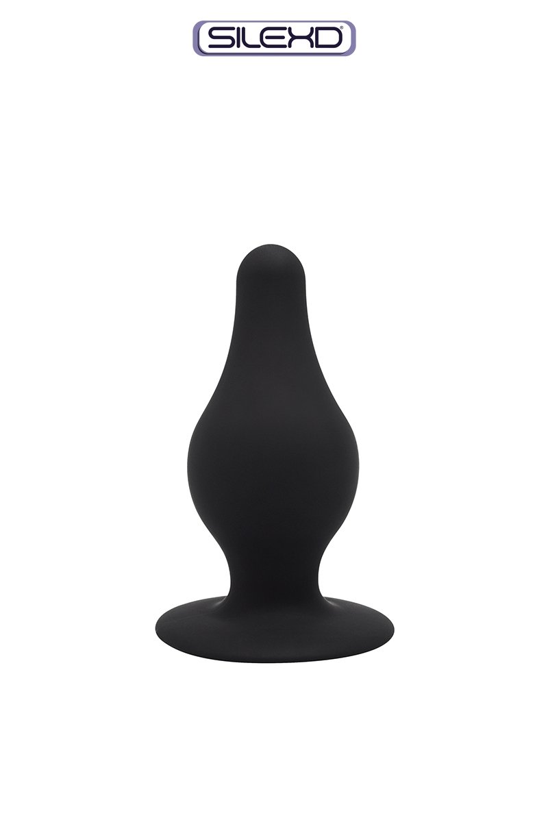 Plug anal The Original Model 2 noir 6,4 cm – SilexD