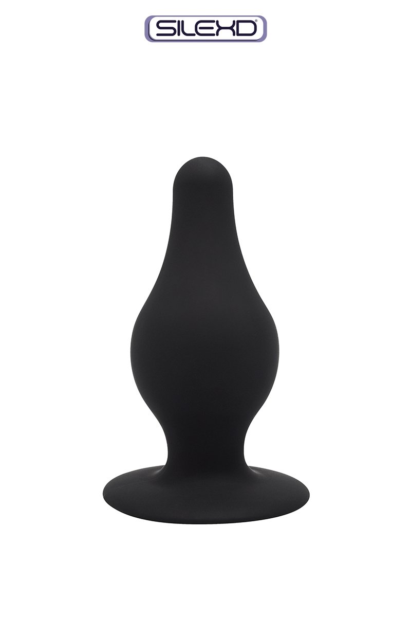 Plug anal The Original Model 2 noir 7,2 cm – Taille S