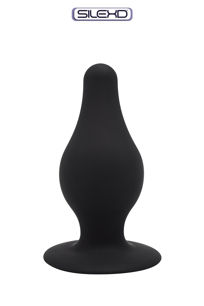 Plug anal The Original Model 2 noir 9,3 cm – Taille M
