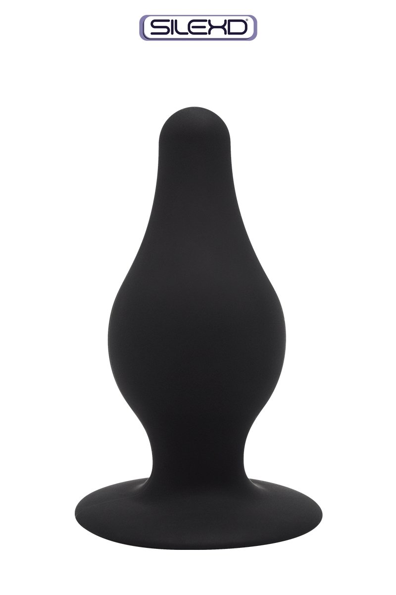 Plug anal The Original Model 2 noir 10,2 cm – Taille L
