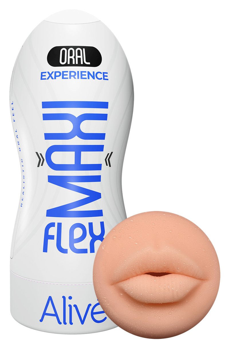 Masturbateur Maxi Flex Oral Experience – Alive