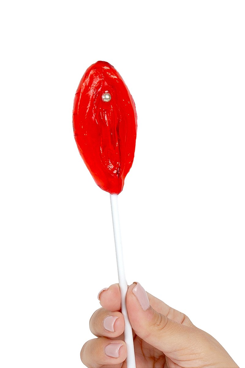 Sucette vulve fraise – Secret Play