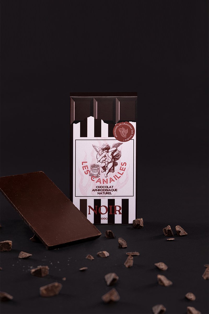 Chocolat noir – Tablette 100g – Les canailles