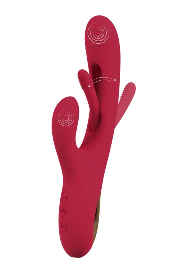 Vibro rabbit avec langue oscillante – Sweet Smile