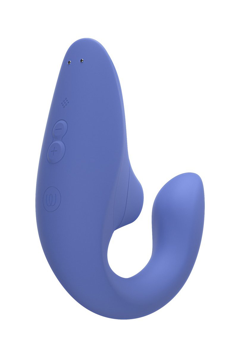 Double stimulateur Womanizer Blend bleu – Image 2