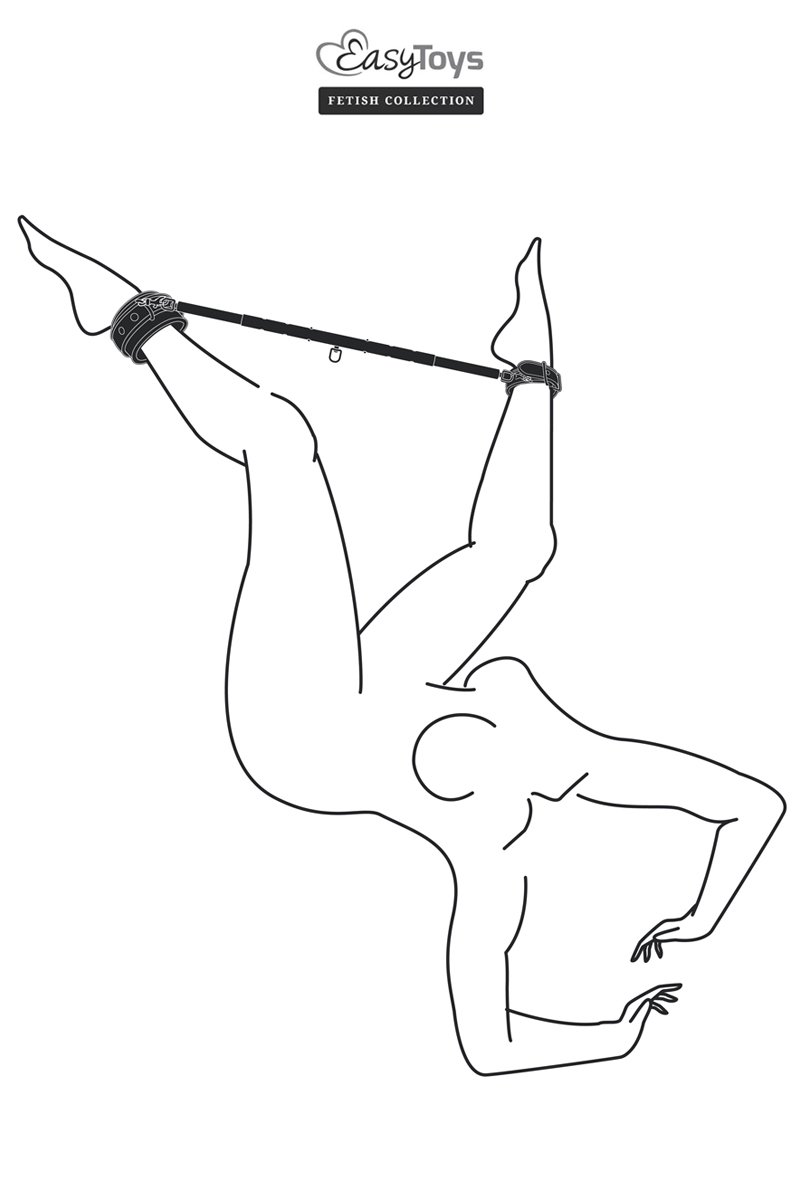 Barre d'écartement ajustable - Easytoys Fetish Collection – Image 3