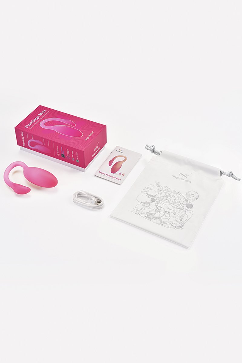 Stimulateur connecté Flamingo Max rose - Magic Motion – Image 4