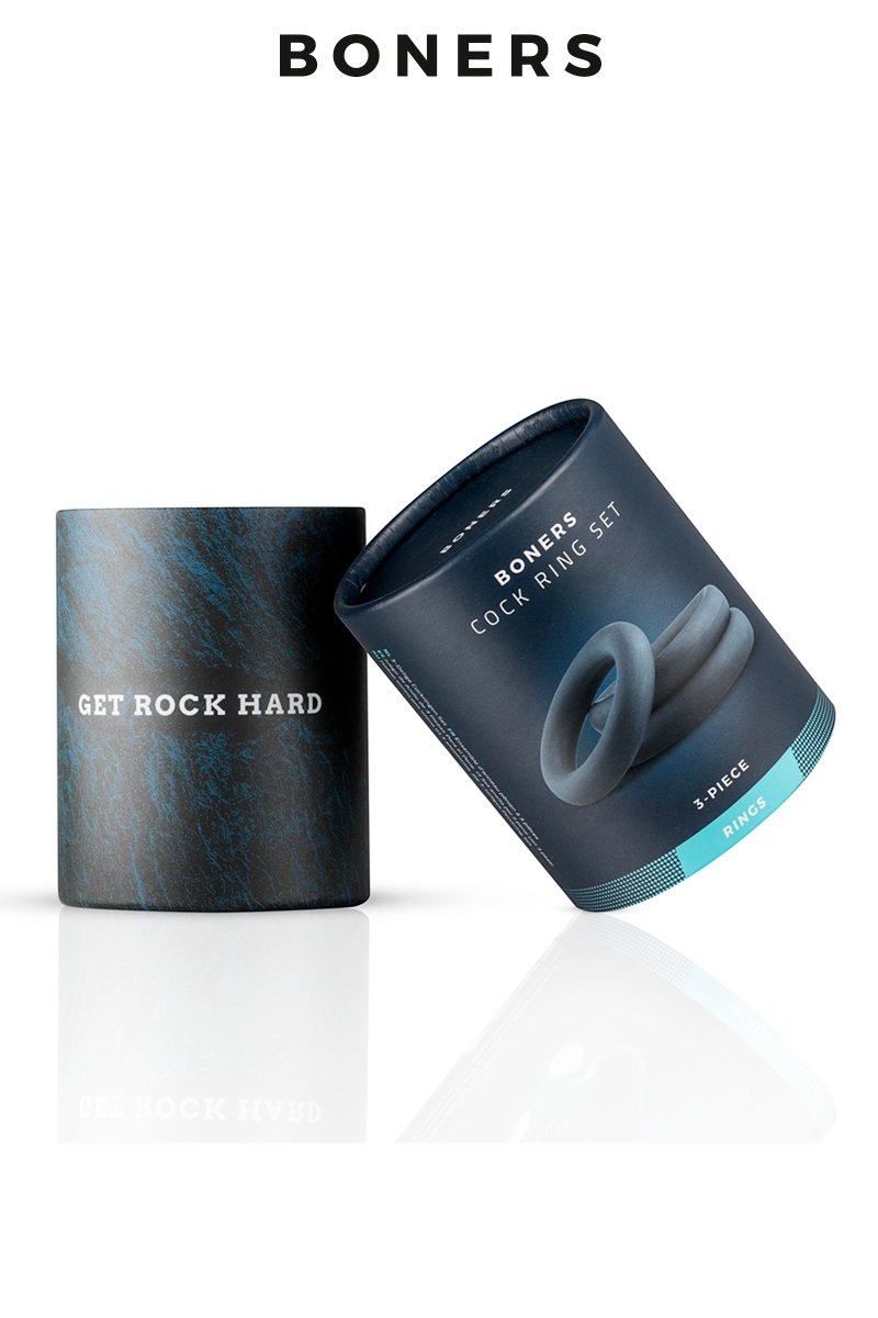Kit de 3 anneaux de pénis - Boners – Image 4