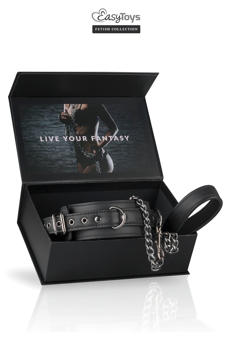 Collier fétichiste et laisse - Easytoys Fetish Collection – Image 4
