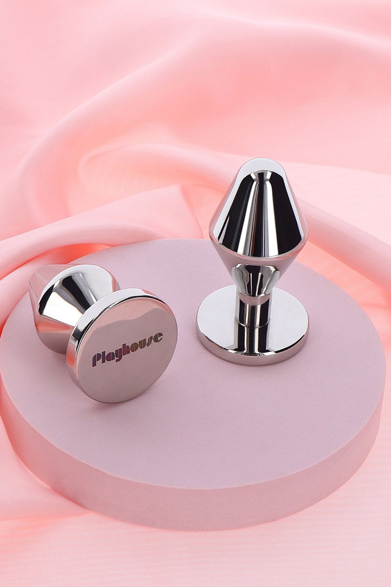 Plug métal Massive Steel Butt Plug – M