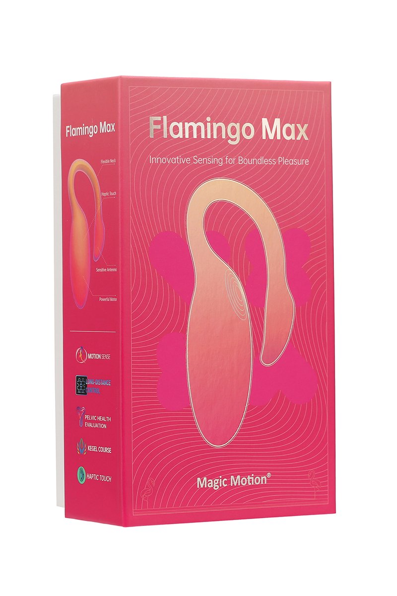 Oeuf vibrant connecté Flamingo Max orange - Magic Motion – Image 4