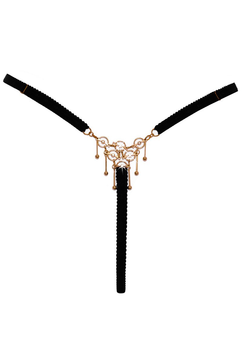 String ouvert avec design bijou - Cottelli LINGERIE – Image 5