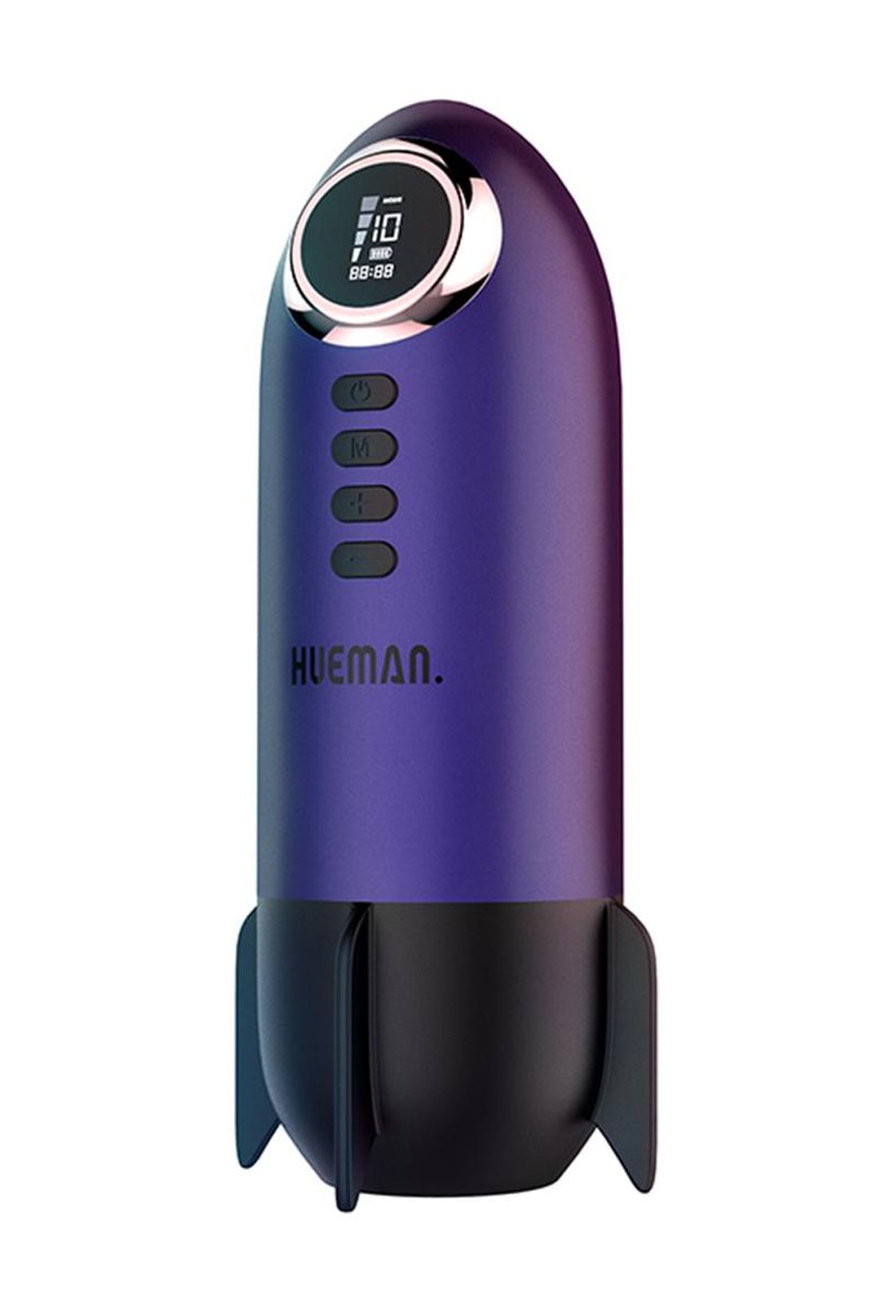 Masturbateur à aspiration et vibrations Rocket - Hueman – Image 4