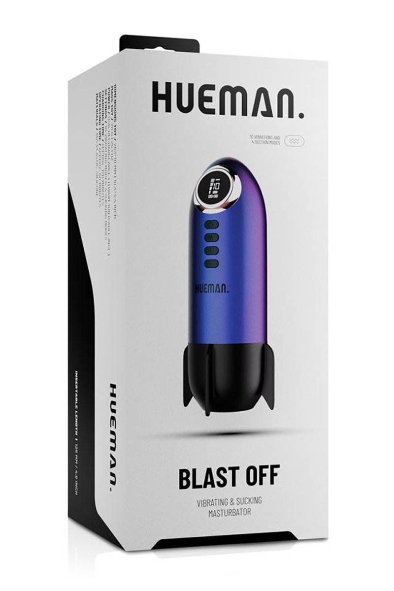 Masturbateur à aspiration et vibrations Rocket - Hueman – Image 5