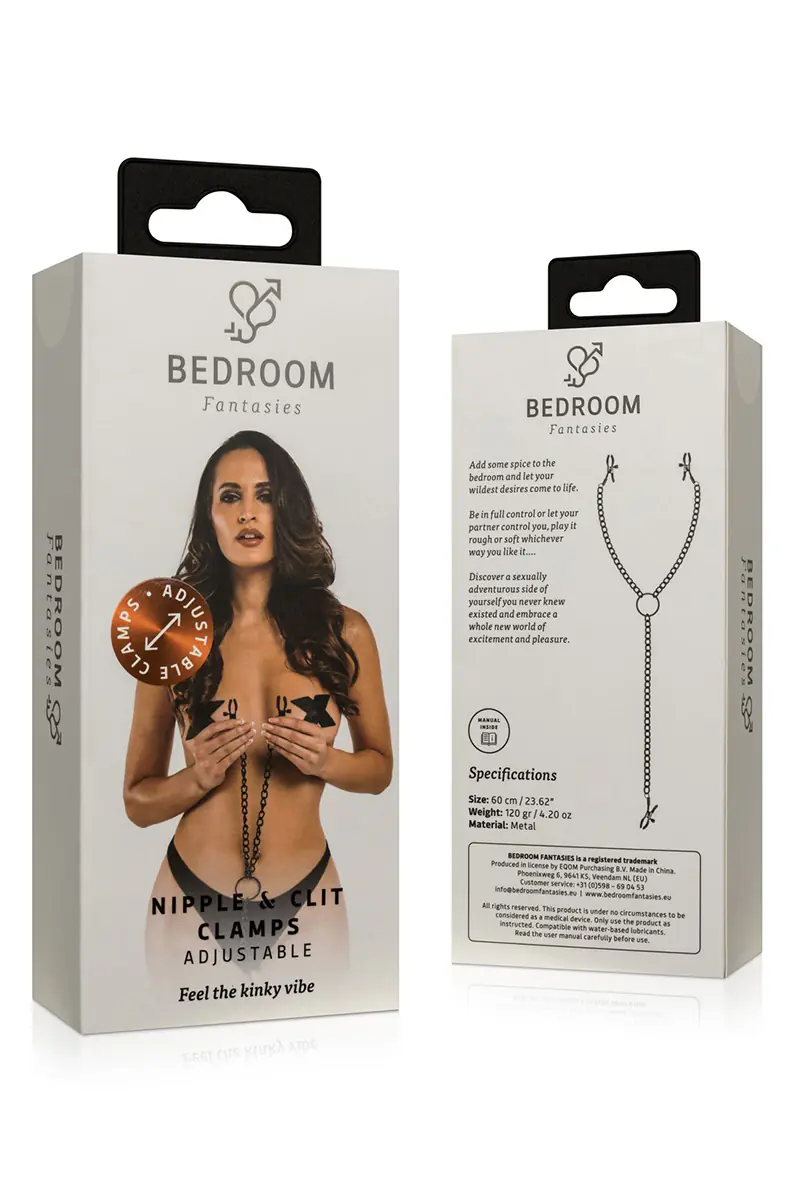 Pinces pour tétons et clitoris - Bedroom Fantasies – Image 5